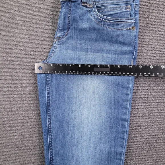 DEMOCRACY Jeans Size 6 Skinny Ankle Medium Wash "Ab" Tech Stretch Denim - Picture 11 of 13